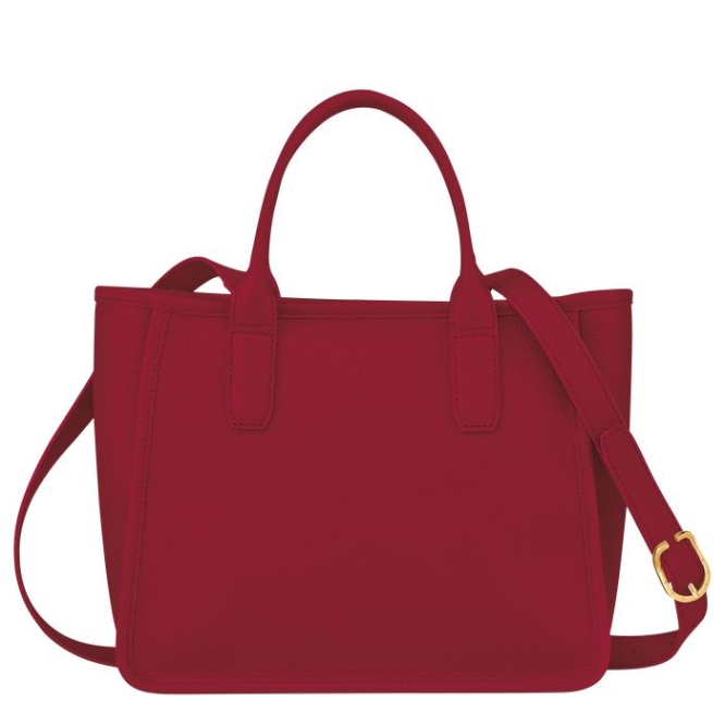 Women's Longchamp Le Foulonné Top-handle Bags Red | 40HGWXIPU