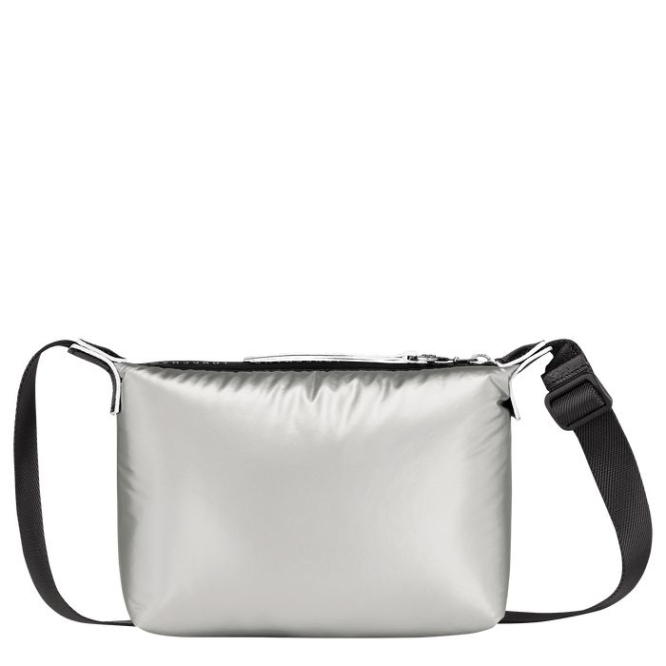 Women's Longchamp Le Pliage Alpin Belt Bags Silver | 46IBMXNZG