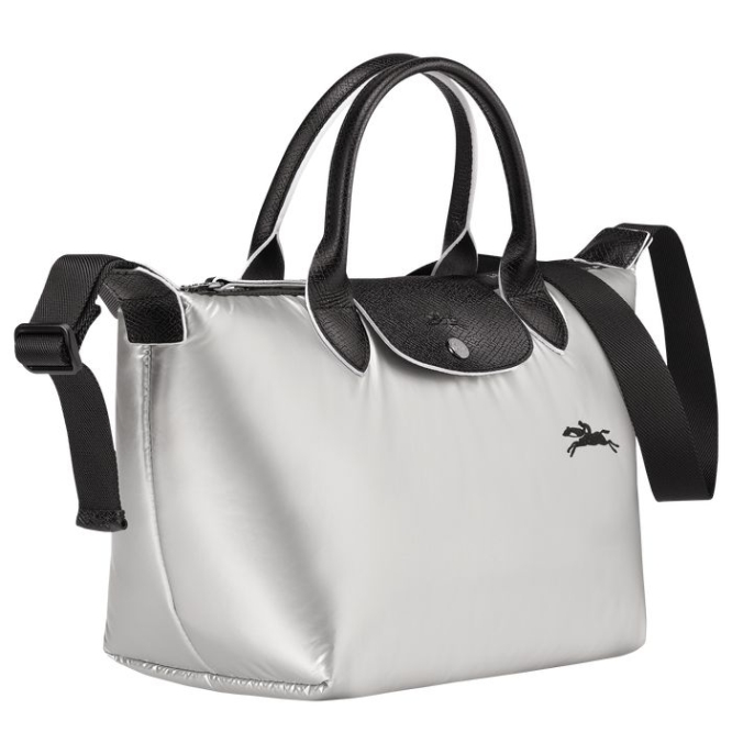 Women's Longchamp Le Pliage Alpin S Top-handle Bags Silver | 43SIVKTGW