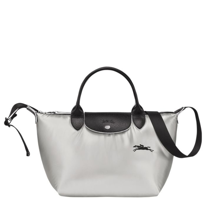 Women\'s Longchamp Le Pliage Alpin S Top-handle Bags Silver | 43SIVKTGW