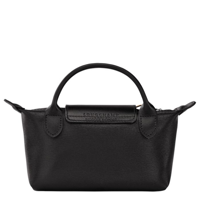 Women's Longchamp Le Pliage City Pouches & Cases Black | 61RHWDLUK