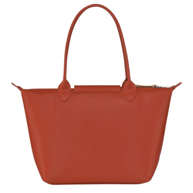 Women's Longchamp Le Pliage City S Shoulder Bags Red | 12HOIGMUF