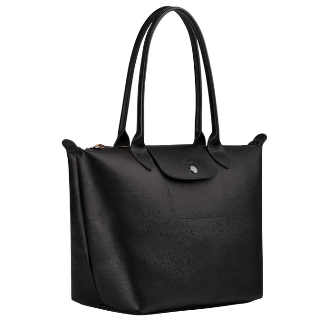 Women's Longchamp Le Pliage City S Shoulder Bags Black | 13ZWVTPKS