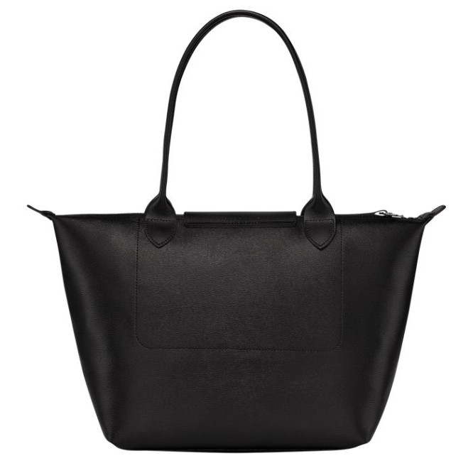 Women's Longchamp Le Pliage City S Shoulder Bags Black | 13ZWVTPKS