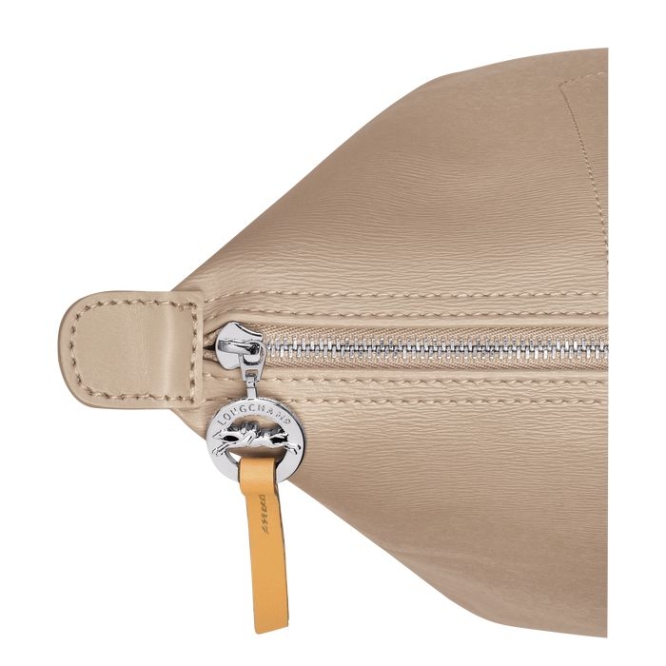 Women's Longchamp Le Pliage City S Shoulder Bags Beige | 20AGUEISZ