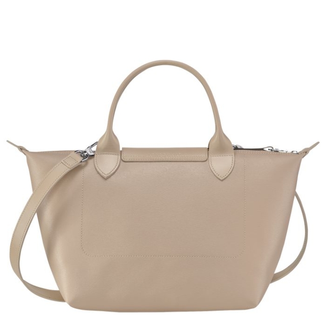 Women's Longchamp Le Pliage City S Top-handle Bags Beige | 29DYWOEJL