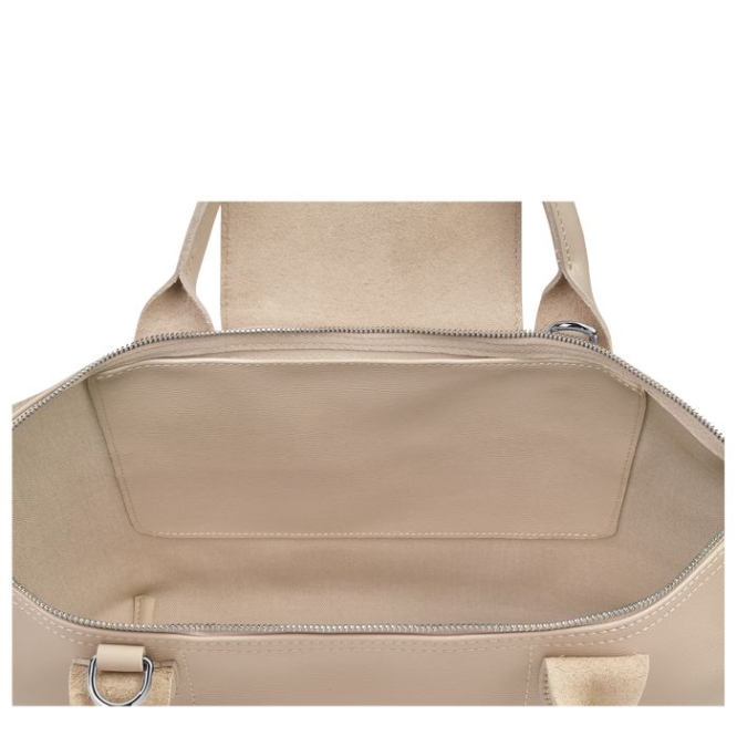 Women's Longchamp Le Pliage City S Top-handle Bags Beige | 29DYWOEJL