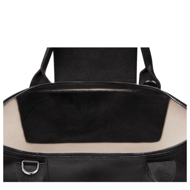 Women's Longchamp Le Pliage City S Top-handle Bags Black | 43RTZEHUI