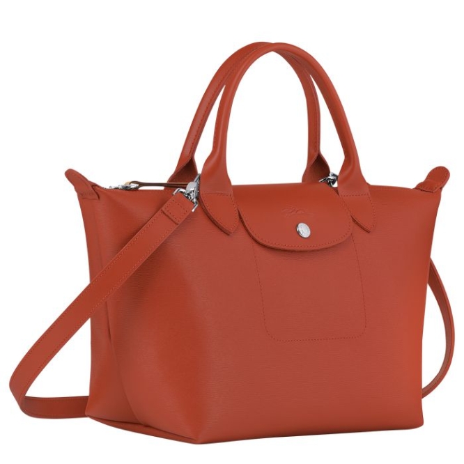 Women's Longchamp Le Pliage City S Top-handle Bags Red | 50INXASYG