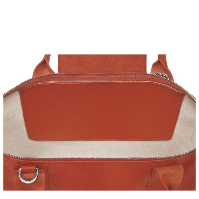 Women's Longchamp Le Pliage City S Top-handle Bags Red | 50INXASYG