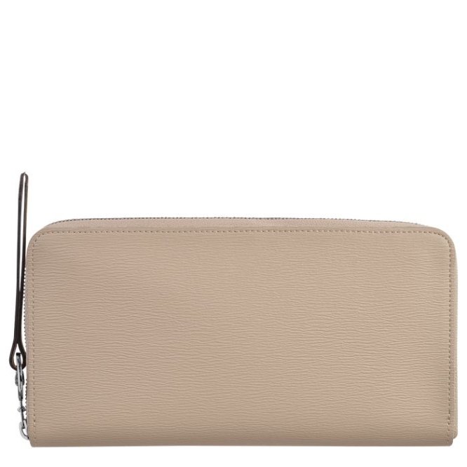 Women\'s Longchamp Le Pliage City Wallets Beige | 56PZAYGND