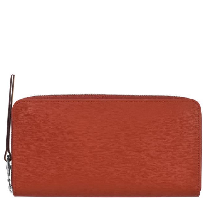 Women\'s Longchamp Le Pliage City Wallets Red | 83ZYKUMTW