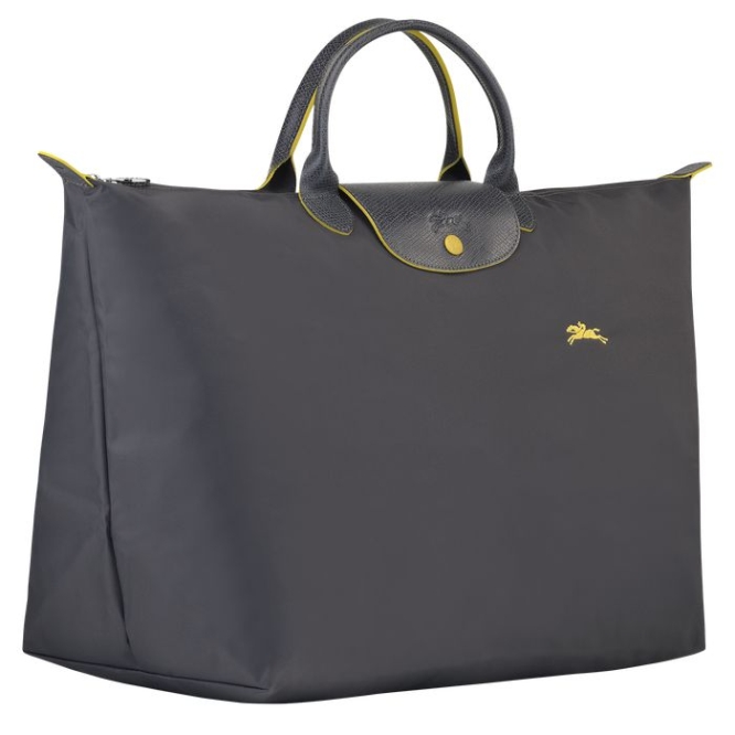 Women's Longchamp Le Pliage Club L Travel Bags Grey | 21XUHWCVI