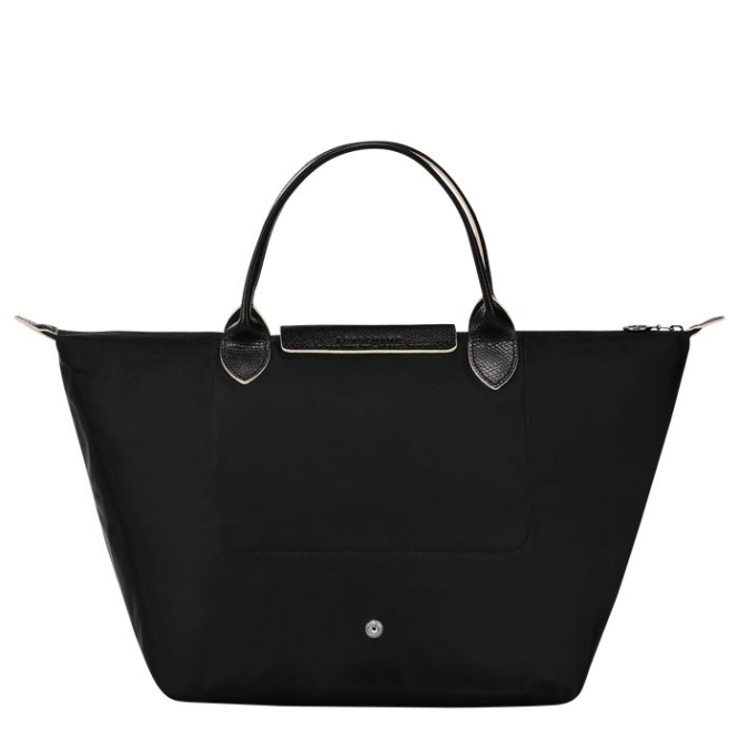 Women's Longchamp Le Pliage Club M Top-handle Bags Black | 19QHBFPUN