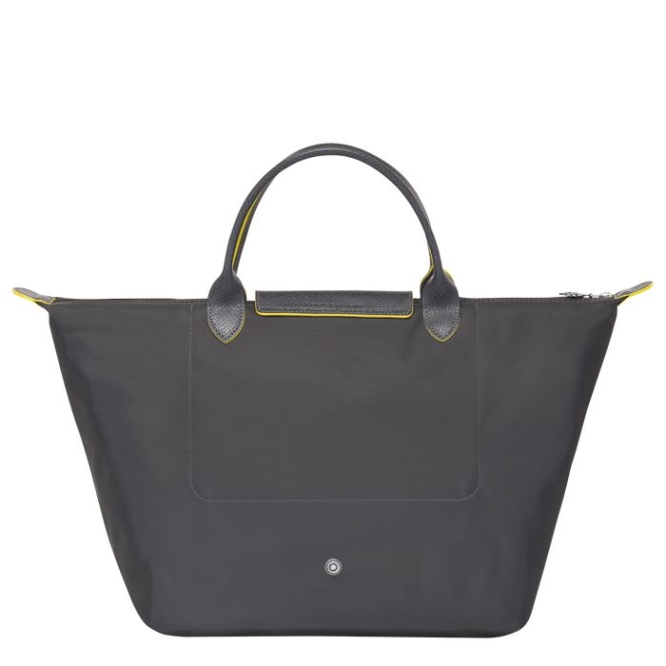 Women's Longchamp Le Pliage Club M Top-handle Bags Grey | 61TLDIHZQ