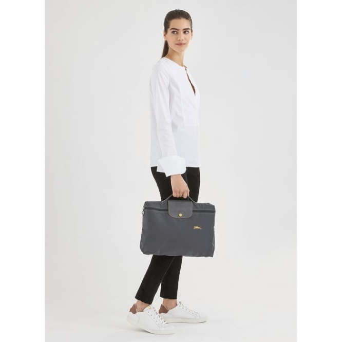 Women's Longchamp Le Pliage Club S Document Holders Black | 73IUVSLZD