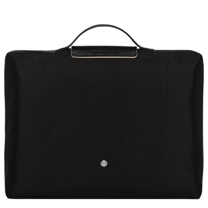 Women's Longchamp Le Pliage Club S Document Holders Black | 73IUVSLZD