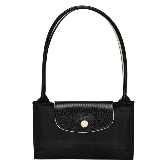 Women's Longchamp Le Pliage Club S Shoulder Bags Black | 57MXEIOLV