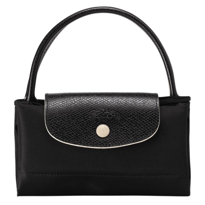 Women's Longchamp Le Pliage Club S Top-handle Bags Black | 31GMZQCRK