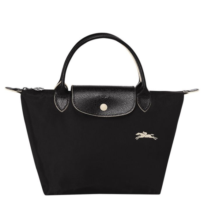 Women\'s Longchamp Le Pliage Club S Top-handle Bags Black | 31GMZQCRK