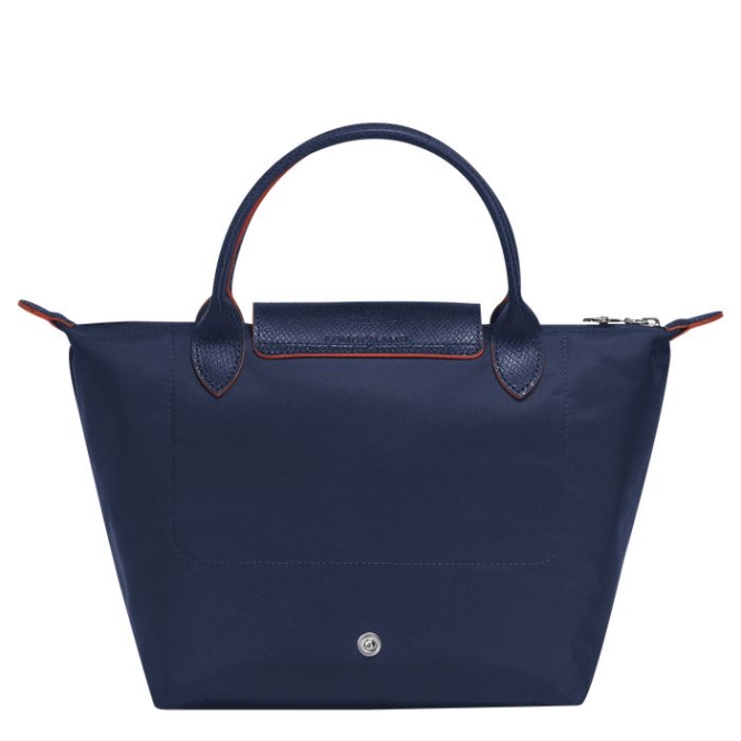 Women's Longchamp Le Pliage Club S Top-handle Bags Navy | 45UYWQCJT