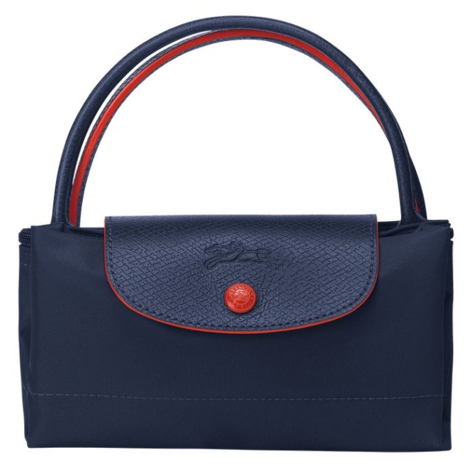 Women's Longchamp Le Pliage Club S Top-handle Bags Navy | 45UYWQCJT