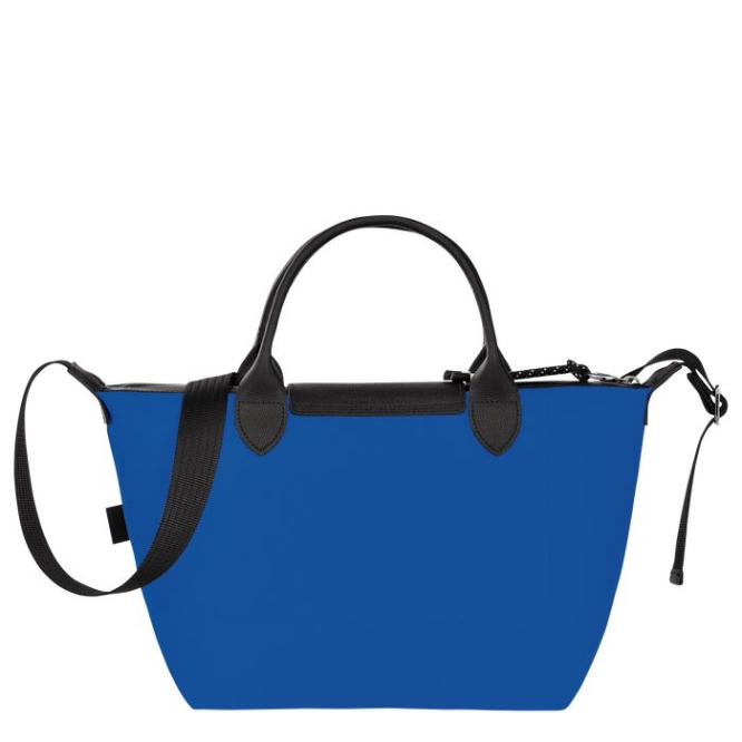 Women's Longchamp Le Pliage Energy S Top-handle Bags Blue | 36QFPGYSM