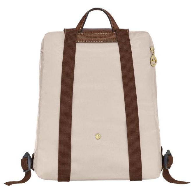 Women's Longchamp Le Pliage Original Backpacks Beige | 29ZTANMSU