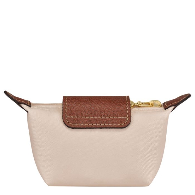 Women's Longchamp Le Pliage Original Cardholders & Coin Purses Beige | 92ILSRYPF