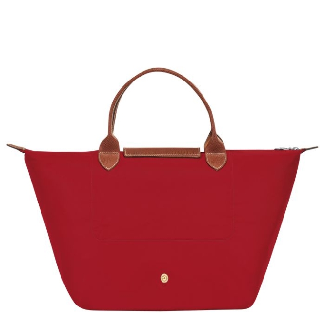 Women's Longchamp Le Pliage Original M Top-handle Bags Red | 21EYBXMNW