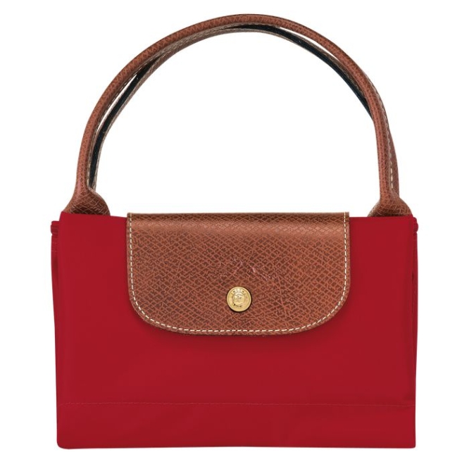 Women's Longchamp Le Pliage Original M Top-handle Bags Red | 21EYBXMNW