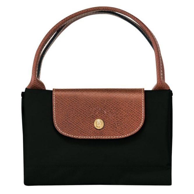 Women's Longchamp Le Pliage Original M Top-handle Bags Black | 45NGAYMWQ