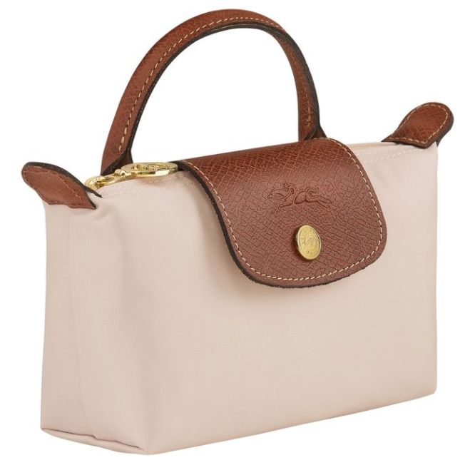 Women's Longchamp Le Pliage Original Pouches & Cases Beige | 10PWLNSDF