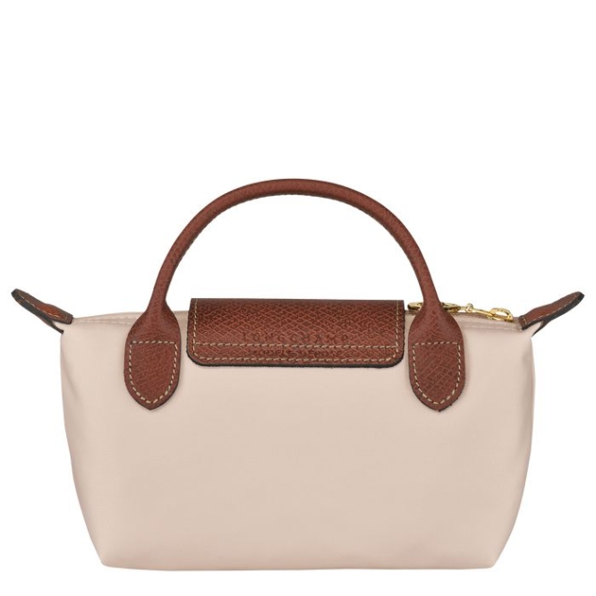 Women's Longchamp Le Pliage Original Pouches & Cases Beige | 10PWLNSDF