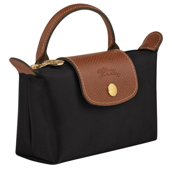 Women's Longchamp Le Pliage Original Pouches & Cases Black | 23EQGTIHO