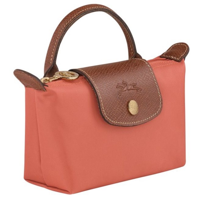 Women's Longchamp Le Pliage Original Pouches & Cases Pink | 62SXYUFZO