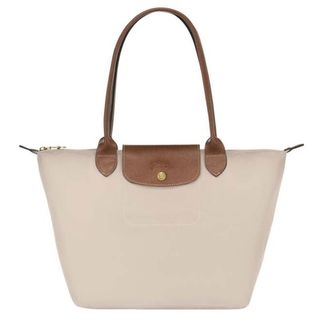 Women\'s Longchamp Le Pliage Original S Shoulder Bags Beige | 18DIJXQUE