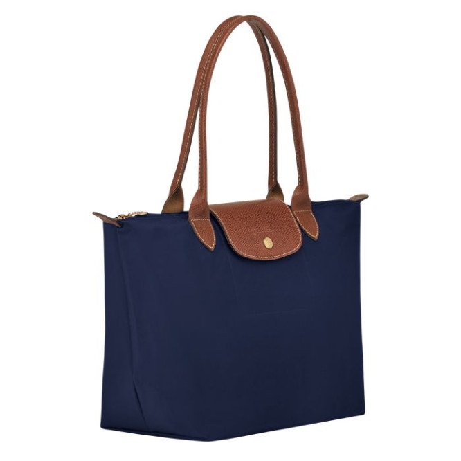 Women's Longchamp Le Pliage Original S Shoulder Bags Navy | 43JHGDZLP