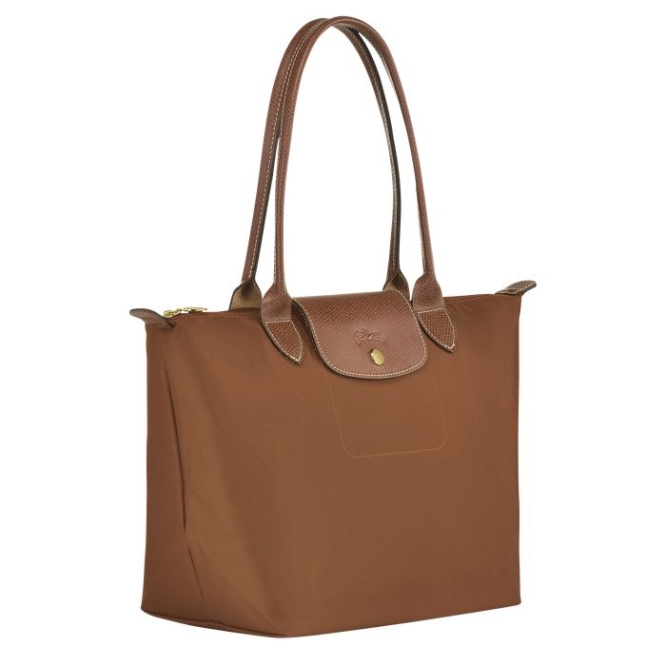 Women's Longchamp Le Pliage Original S Shoulder Bags Brown | 47IDATNUH