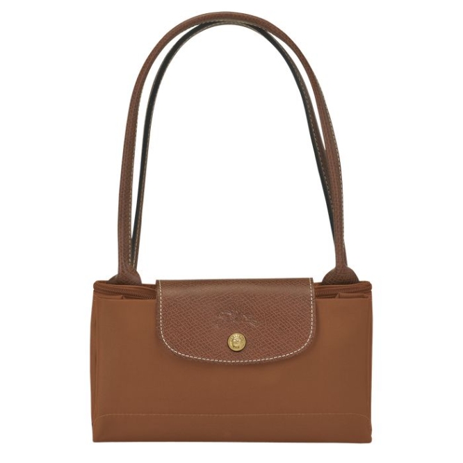 Women's Longchamp Le Pliage Original S Shoulder Bags Brown | 47IDATNUH