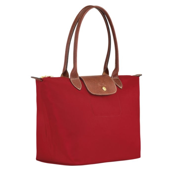 Women's Longchamp Le Pliage Original S Shoulder Bags Red | 97VJQHTDP