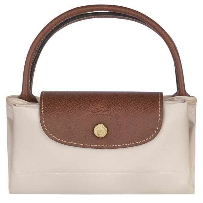 Women's Longchamp Le Pliage Original S Top-handle Bags Beige | 17HVFKEMA