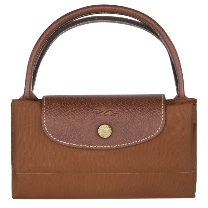 Women's Longchamp Le Pliage Original S Top-handle Bags Brown | 18EPLHTKR