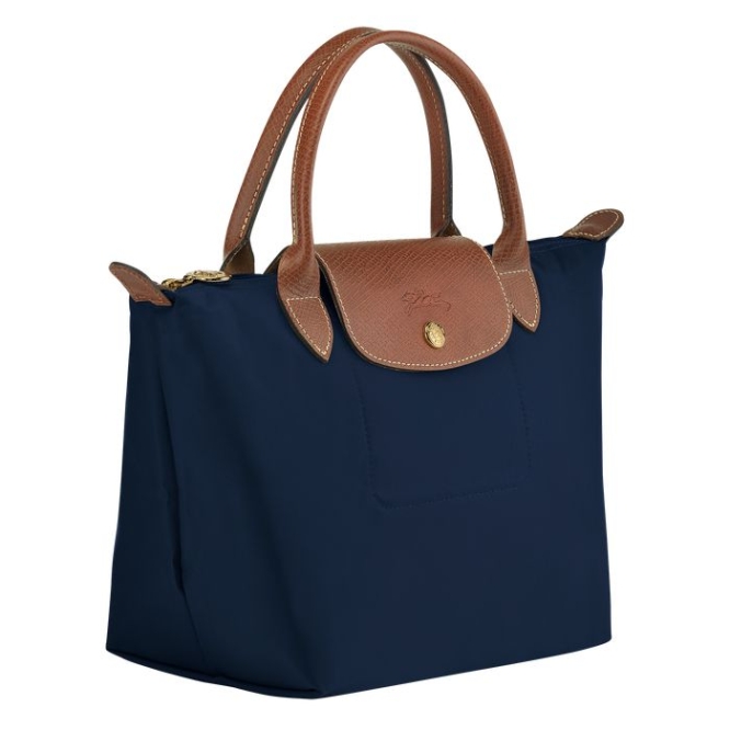 Women's Longchamp Le Pliage Original S Top-handle Bags Navy | 94LTGCRZY