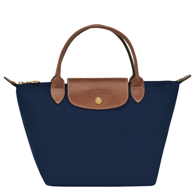 Women\'s Longchamp Le Pliage Original S Top-handle Bags Navy | 94LTGCRZY