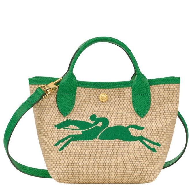 Women\'s Longchamp Le Pliage Paris - Saint-Tropez Top-handle Bags Green | 29KLAPMNF