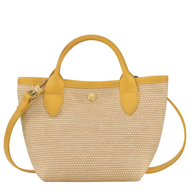 Women's Longchamp Le Pliage Paris - Saint-Tropez Top-handle Bags Yellow | 67WCRVGLO