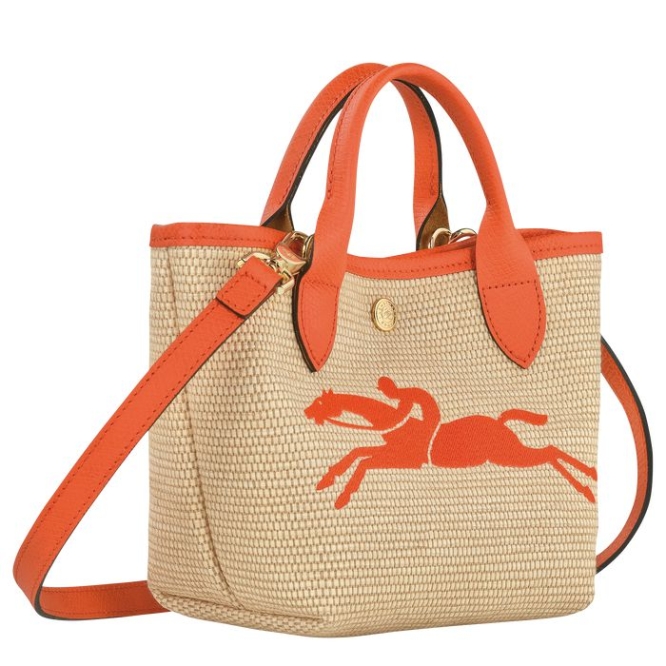 Women's Longchamp Le Pliage Paris - Saint-Tropez Top-handle Bags Orange | 72XTRDWVQ