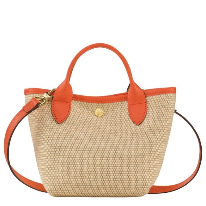 Women's Longchamp Le Pliage Paris - Saint-Tropez Top-handle Bags Orange | 72XTRDWVQ