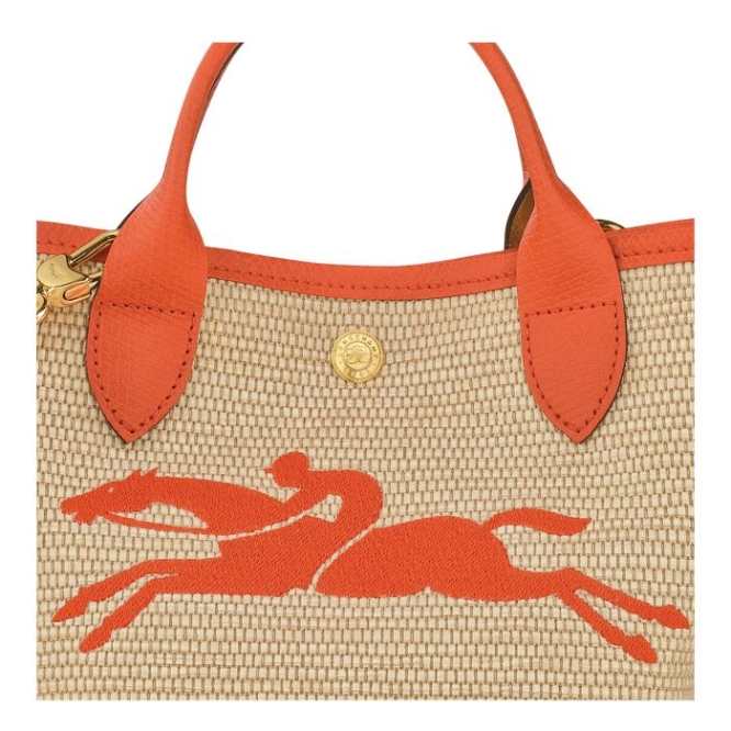 Women's Longchamp Le Pliage Paris - Saint-Tropez Top-handle Bags Orange | 72XTRDWVQ